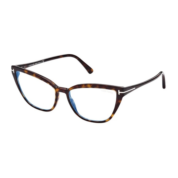 Tom Ford Eyeglasses FT5825-B 052 Dark Havana 55mm - Picture 1 of 1